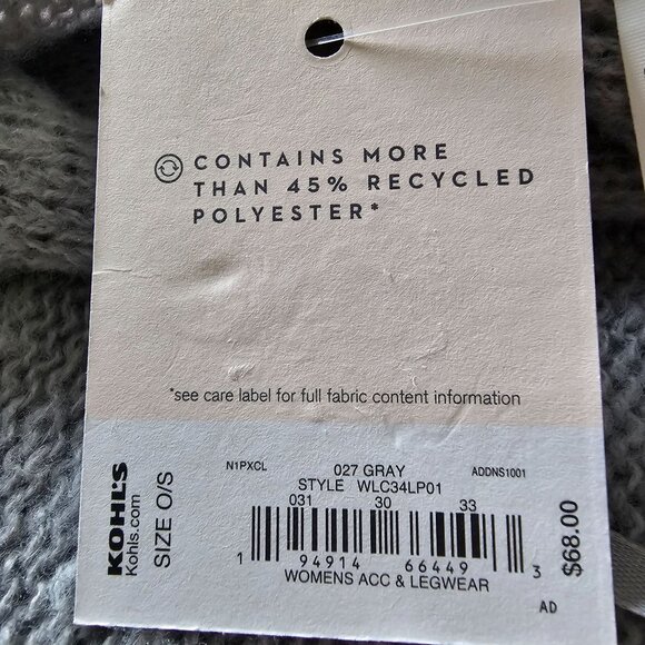 NWT Lauren Conrad Pale Blue Women's Poncho Sweater One Size - Picture 10 of 13